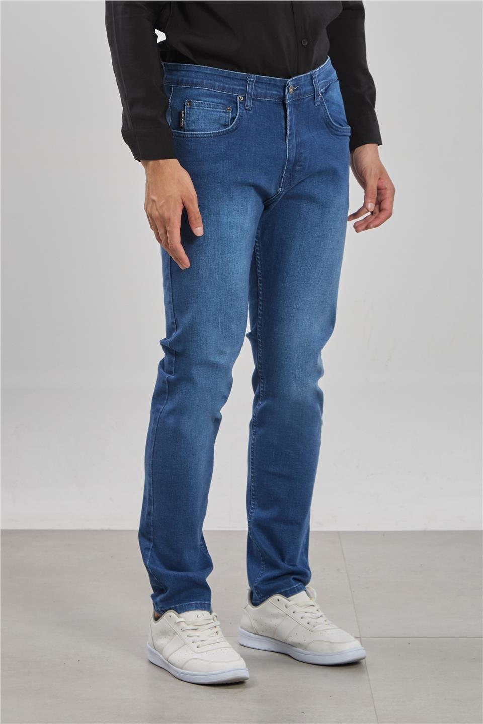 PABLO-Regular fit pantolon-5141 - Açık Mavi