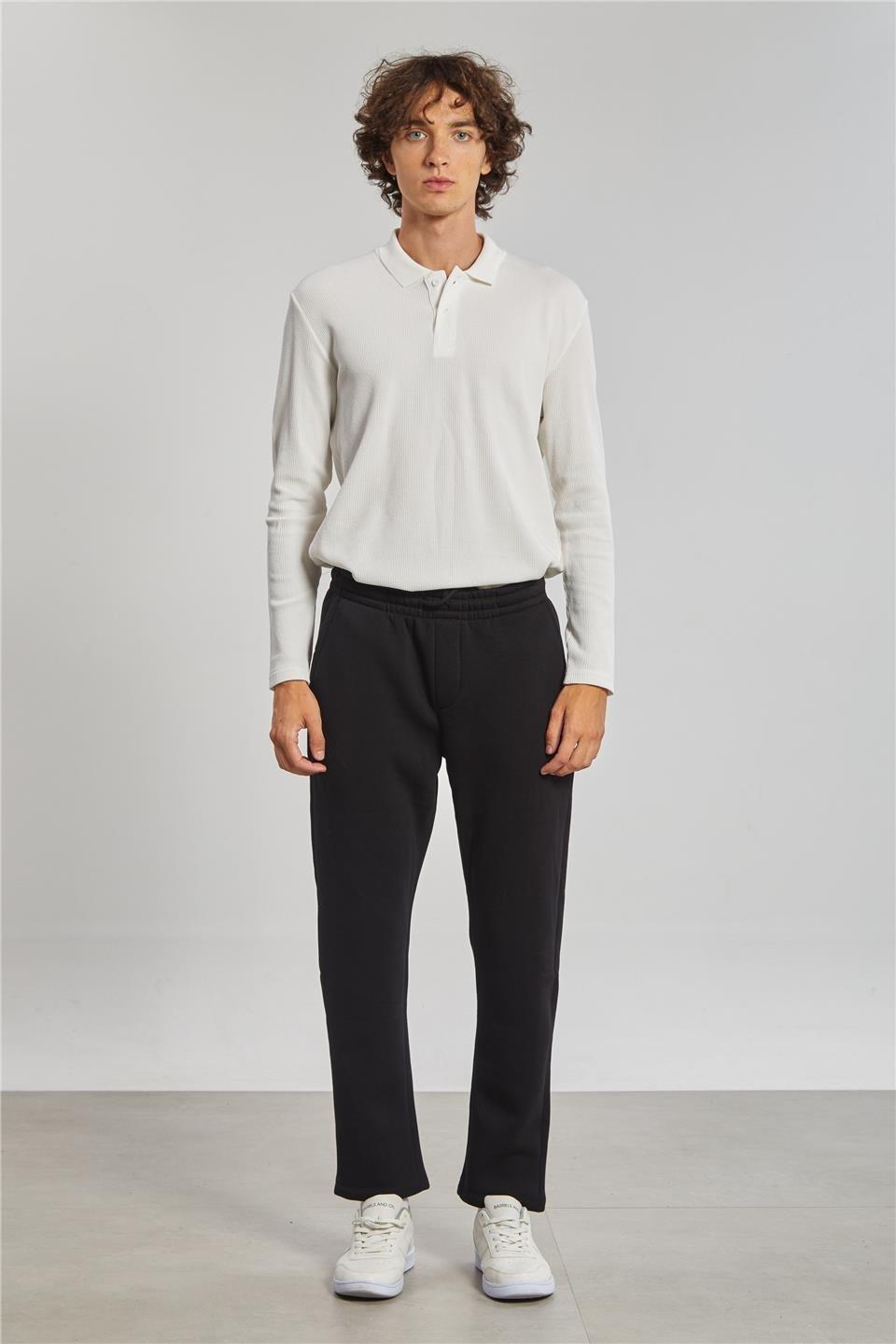 Polo yaka sweat-5708 - Ekru