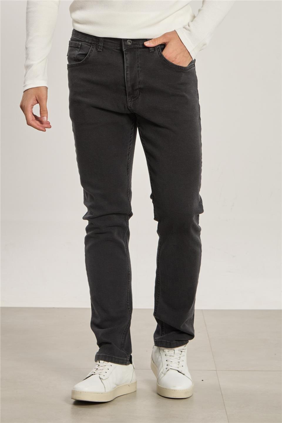 Regular fit jean pantolon-BOLERO-5048 - Füme