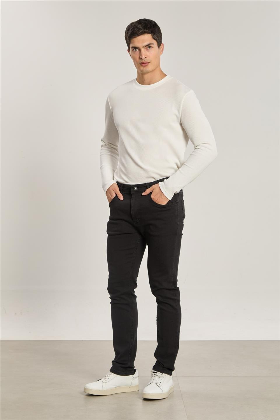 Regular fit jean pantolon-BOLERO-5048 - Siyah