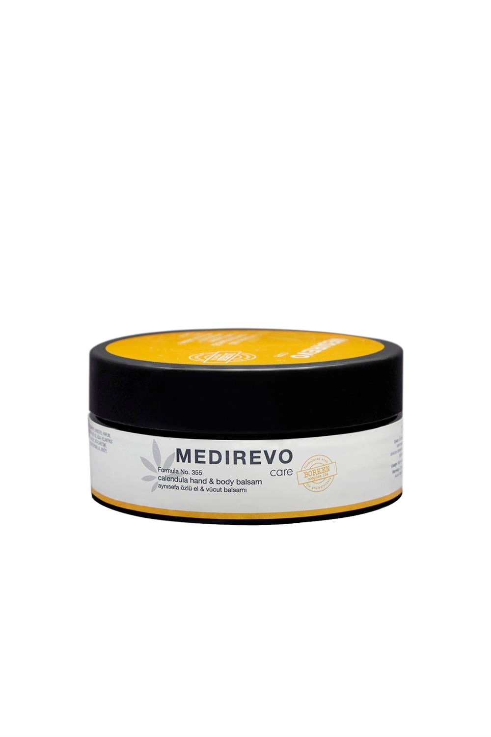 MEDIREVO -  Formula No.355 - Aynısefa, Beta Karoten, Bor, Kenevir Tohumu Yağlı El ve Vücut Balsamı