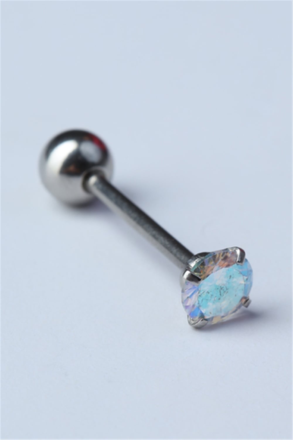 Taşlı Dil Silver Piercing