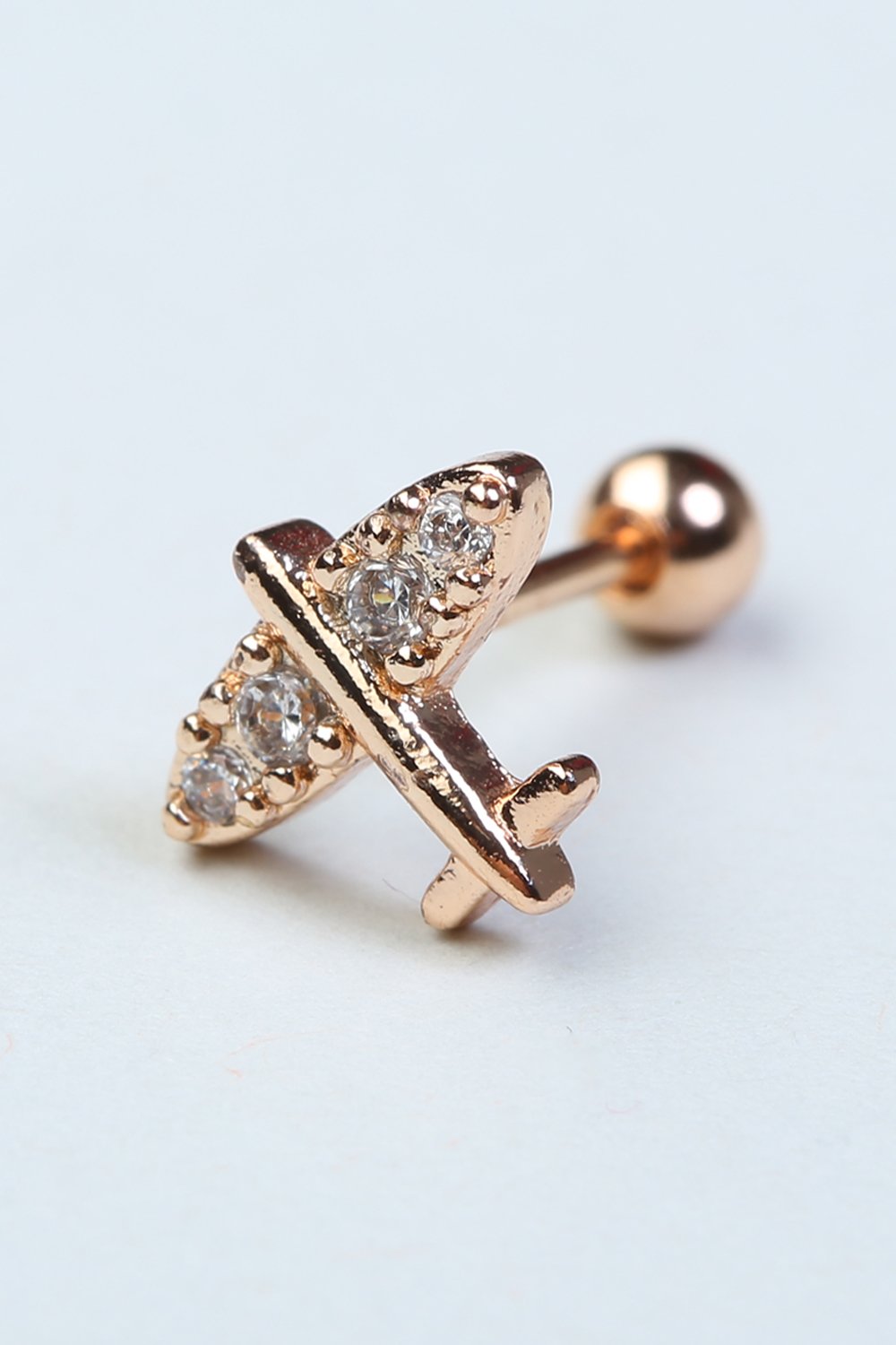 Uçak Model Rose Gold Piercing