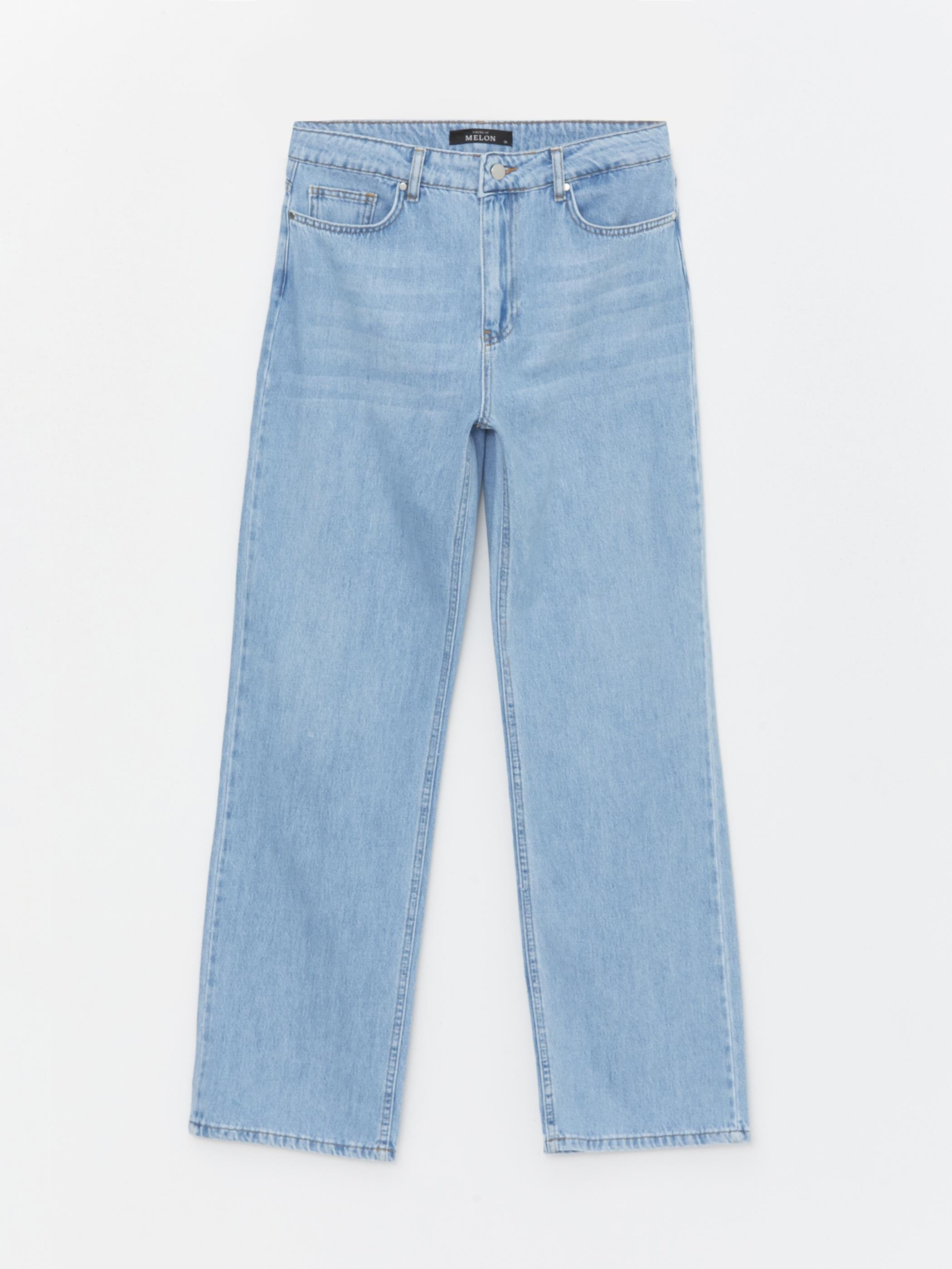 MAVI Düşük Bel Wide Leg Jean Pantolon