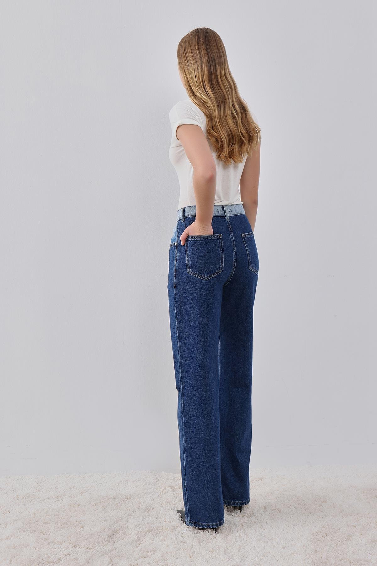 Mavi Wide Leg Relaxed Fit Jean
