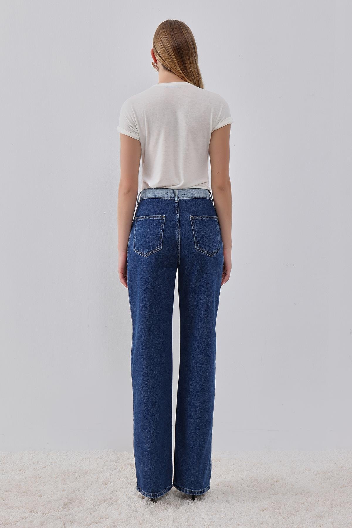 Mavi Wide Leg Relaxed Fit Jean