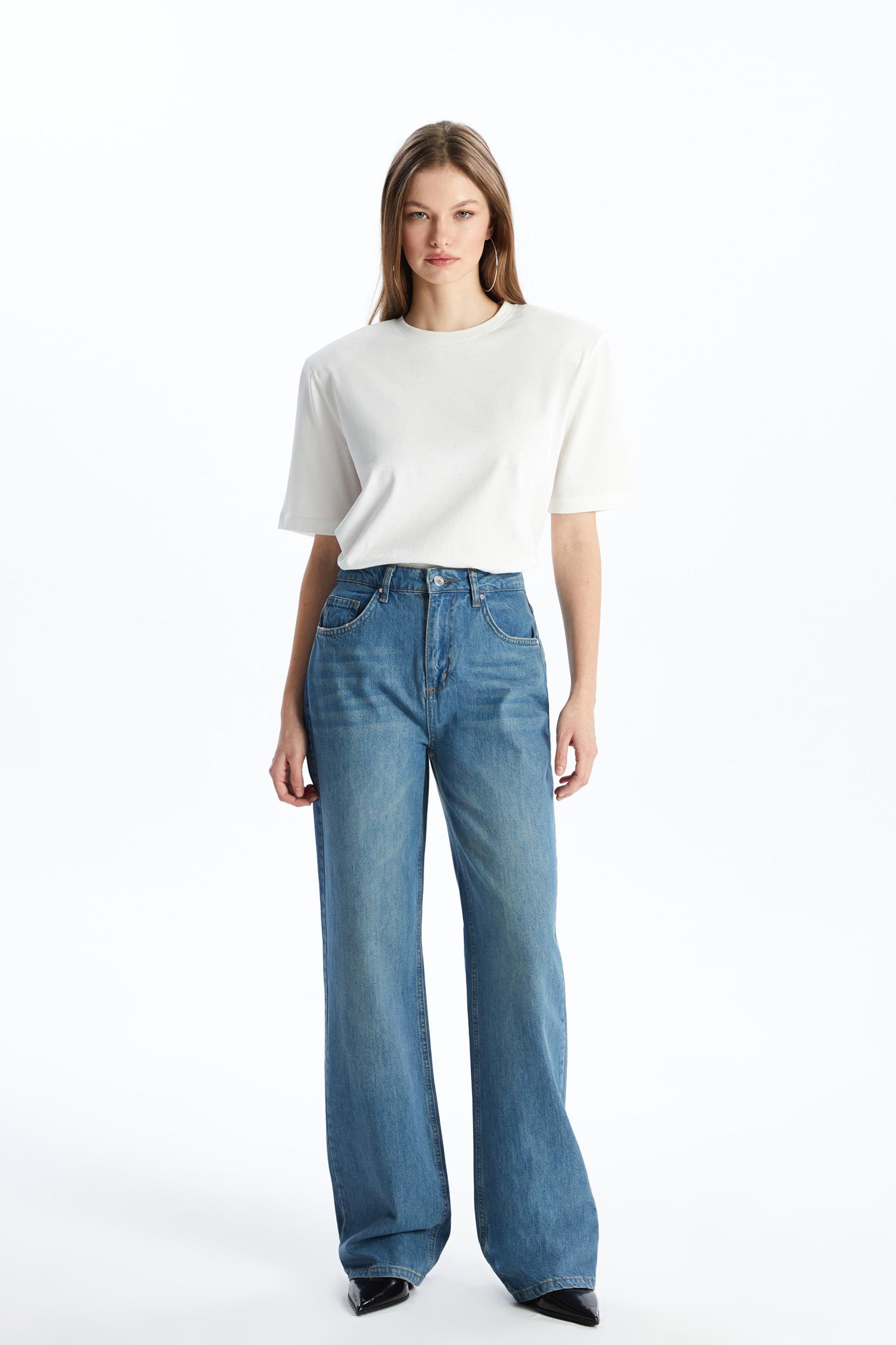 MAVI Wide Leg Yuksek Bel Jean