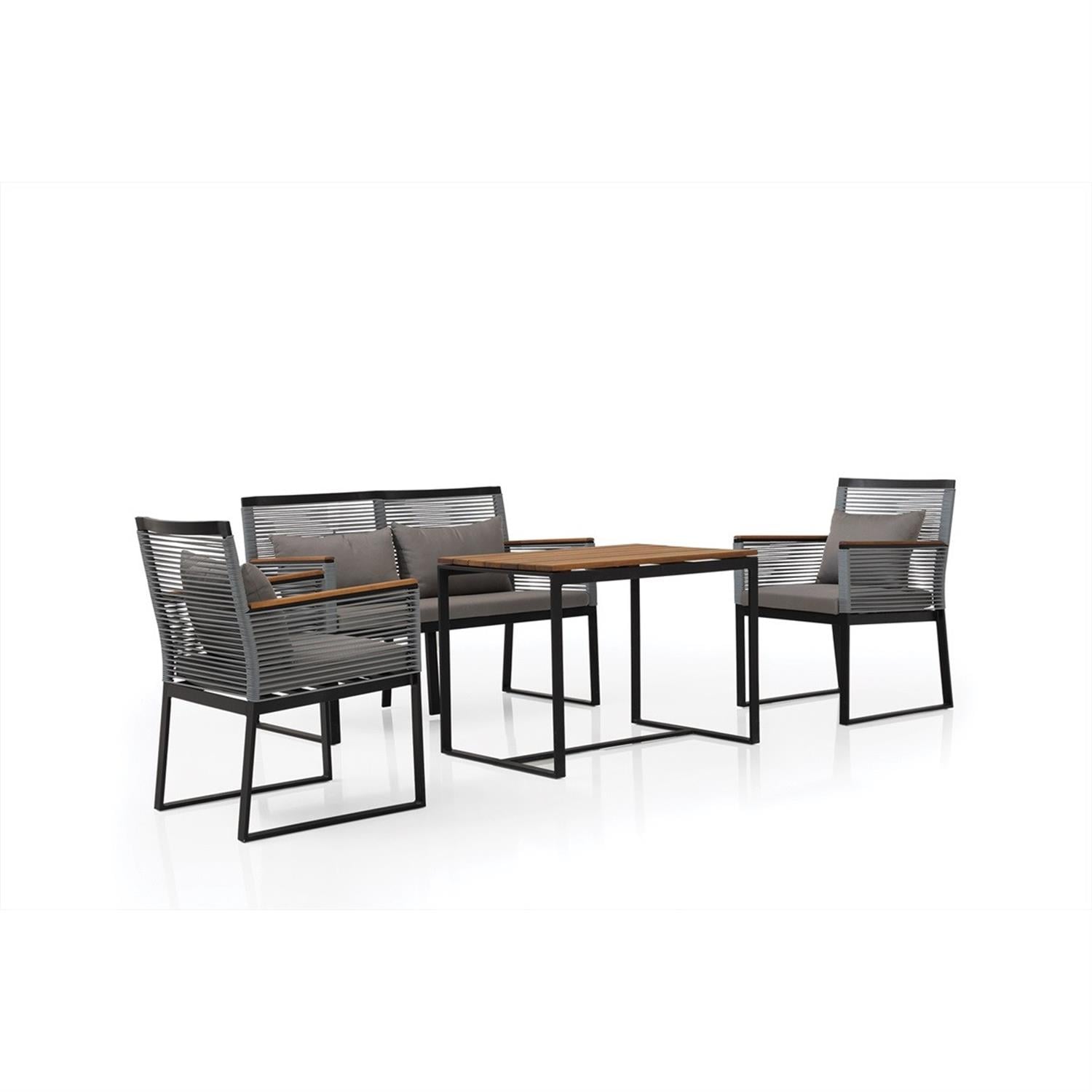 Arya Balcony Set 2+1+1+Ct