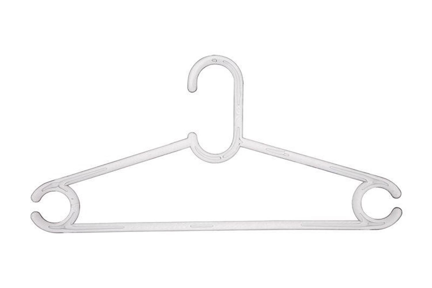 Bora Plastik Kristal Askı (6'lı Paket)