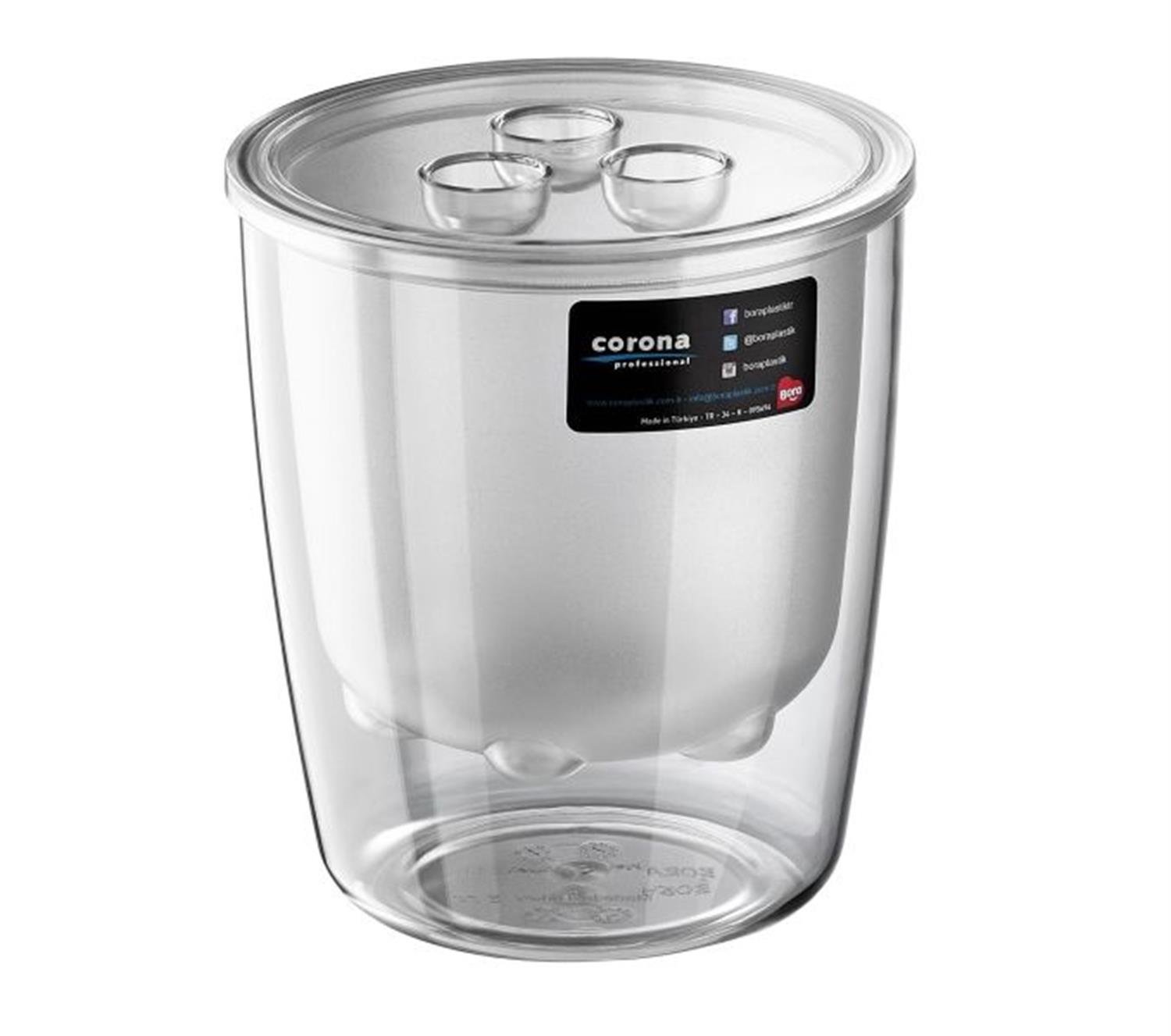 Corona Professional Pc Buz Kovası Süzgeçli BO601