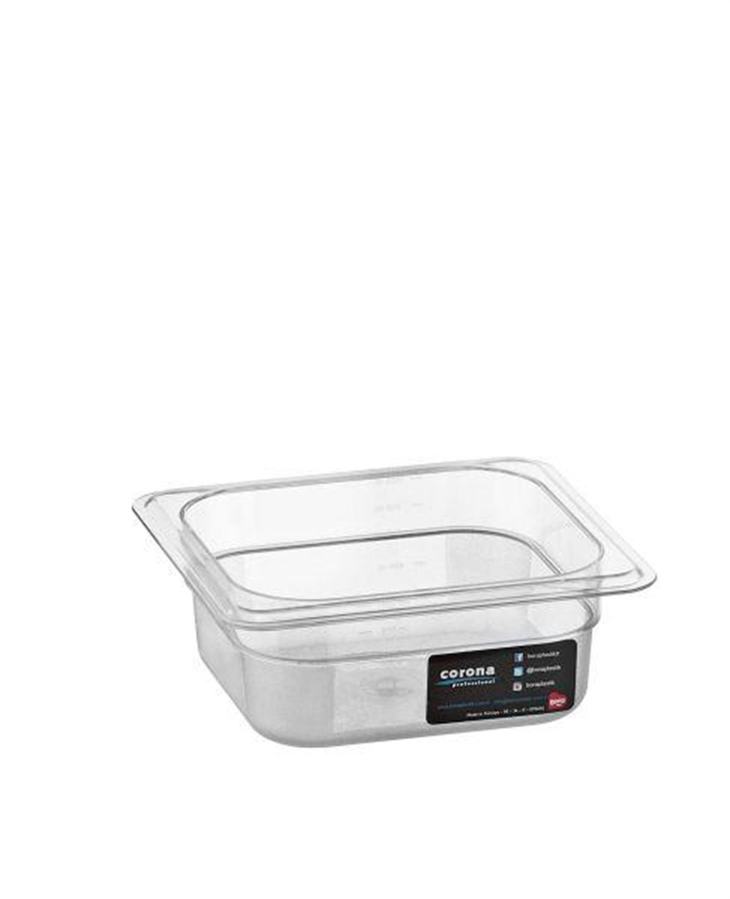 Corona Professional PC Gastronom 1/6 Küvet - 65 mm