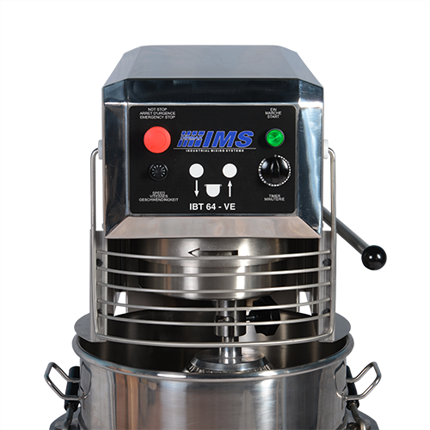 Dirmak Planet Üç Devirli Paslanmaz Çelik Gövde Mikser IBT 64-33-CR