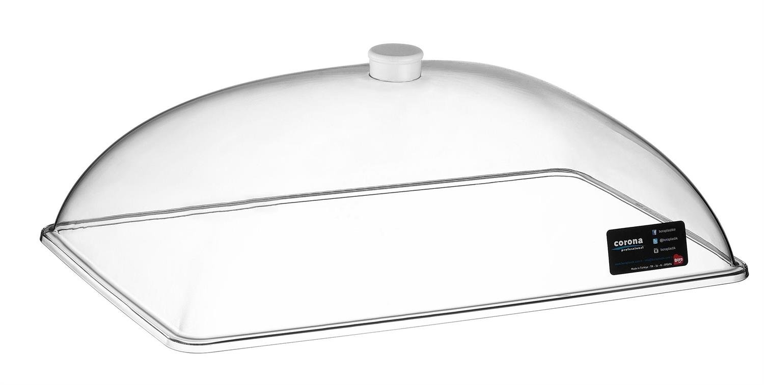 Kristal Fanus Tepsi Köşeli Takım Kapağı BO330