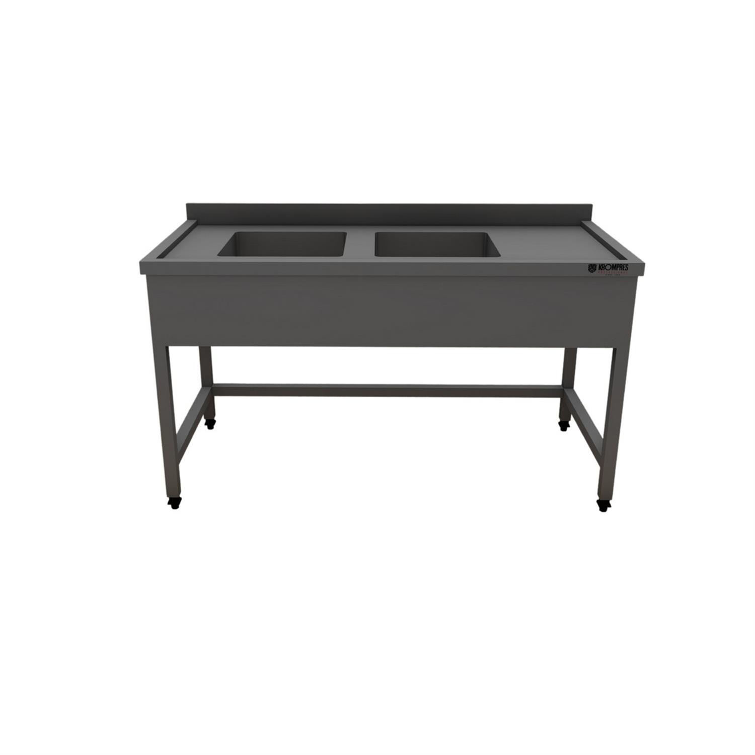 Krompres Çift Evyeli Dolap KÇEVD02