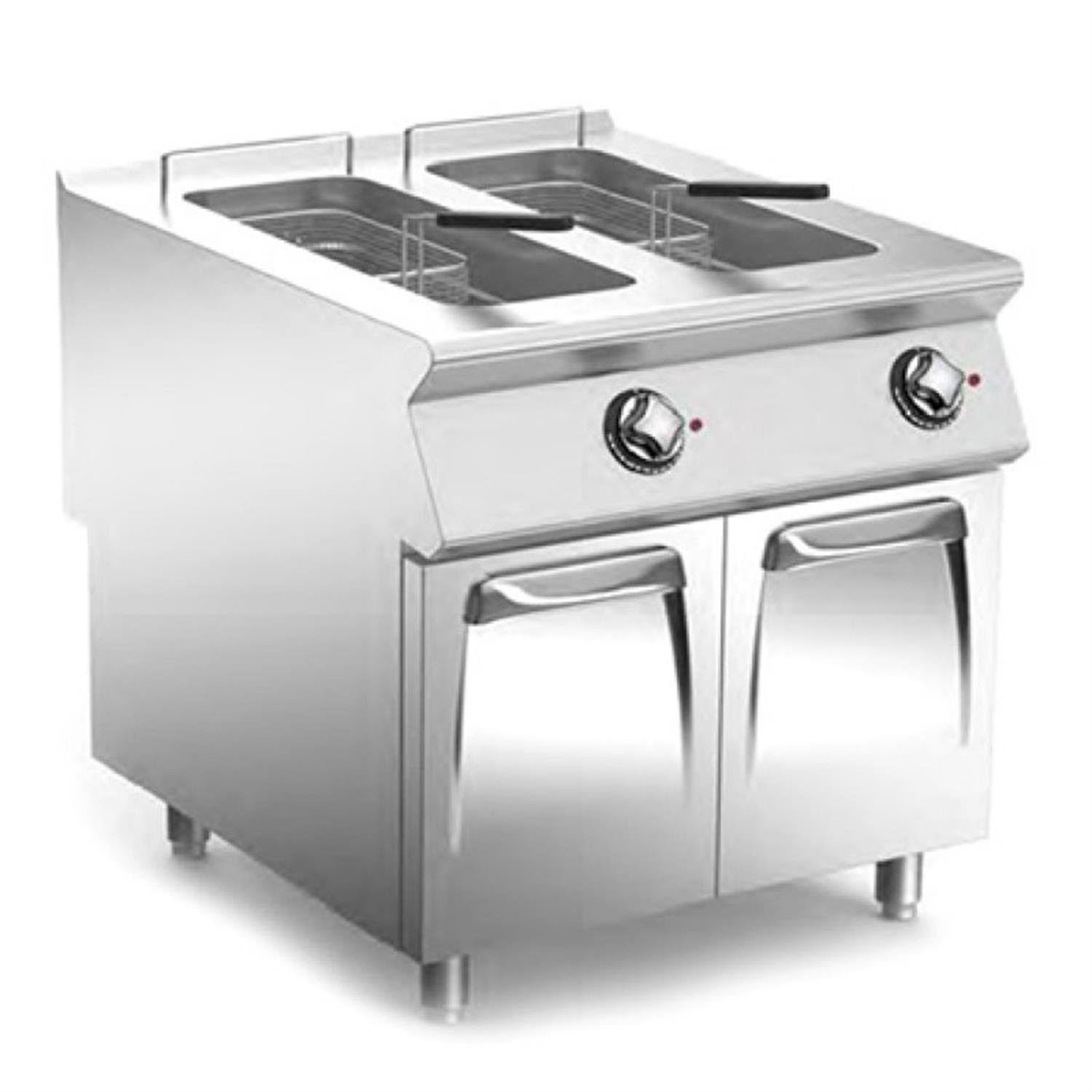 Mareno 15+15lt Kapasiteli Çift Tanklı Elektrikli Fritöz NF98E15