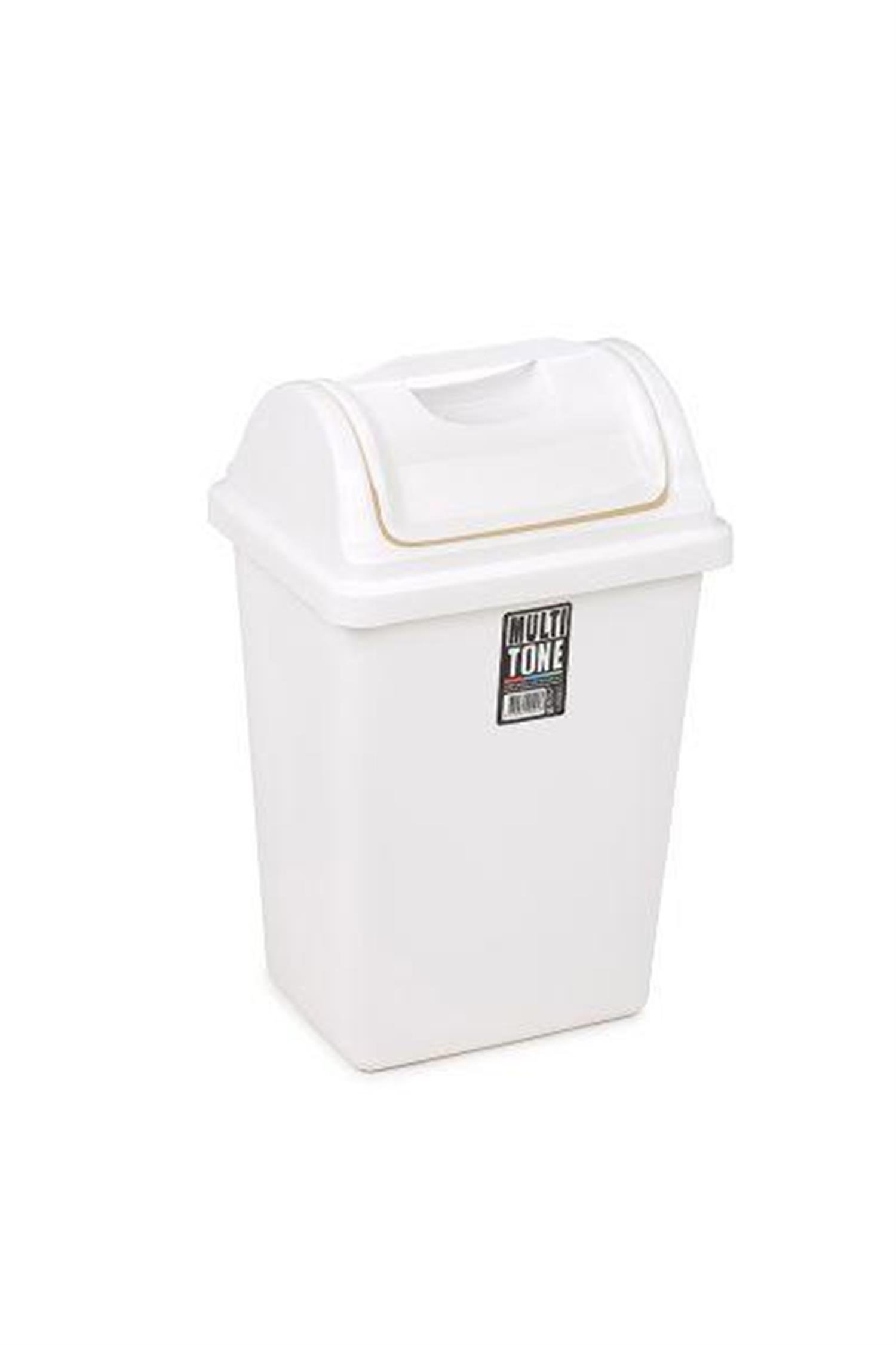 Mono Tone Köşeli Çöp Kovası İtmeli No:3 - 14 Lt BO191