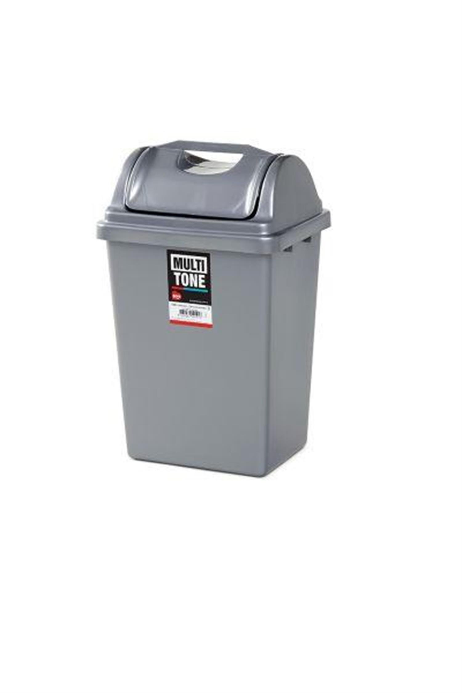 Mono Tone Köşeli Çöp Kovası İtmeli No:3 - 14 Lt BO191