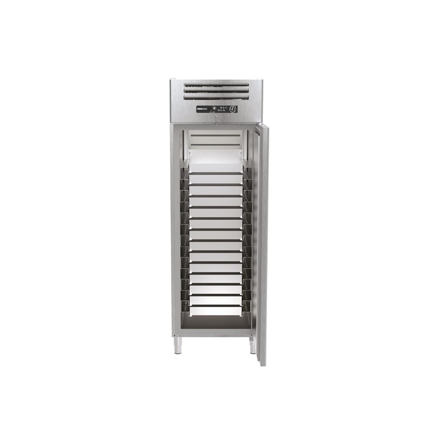 Portabianco DTT-1NGNE  Dik Tip Tek Kapılı 40x60 Tepsi Buzdolabı