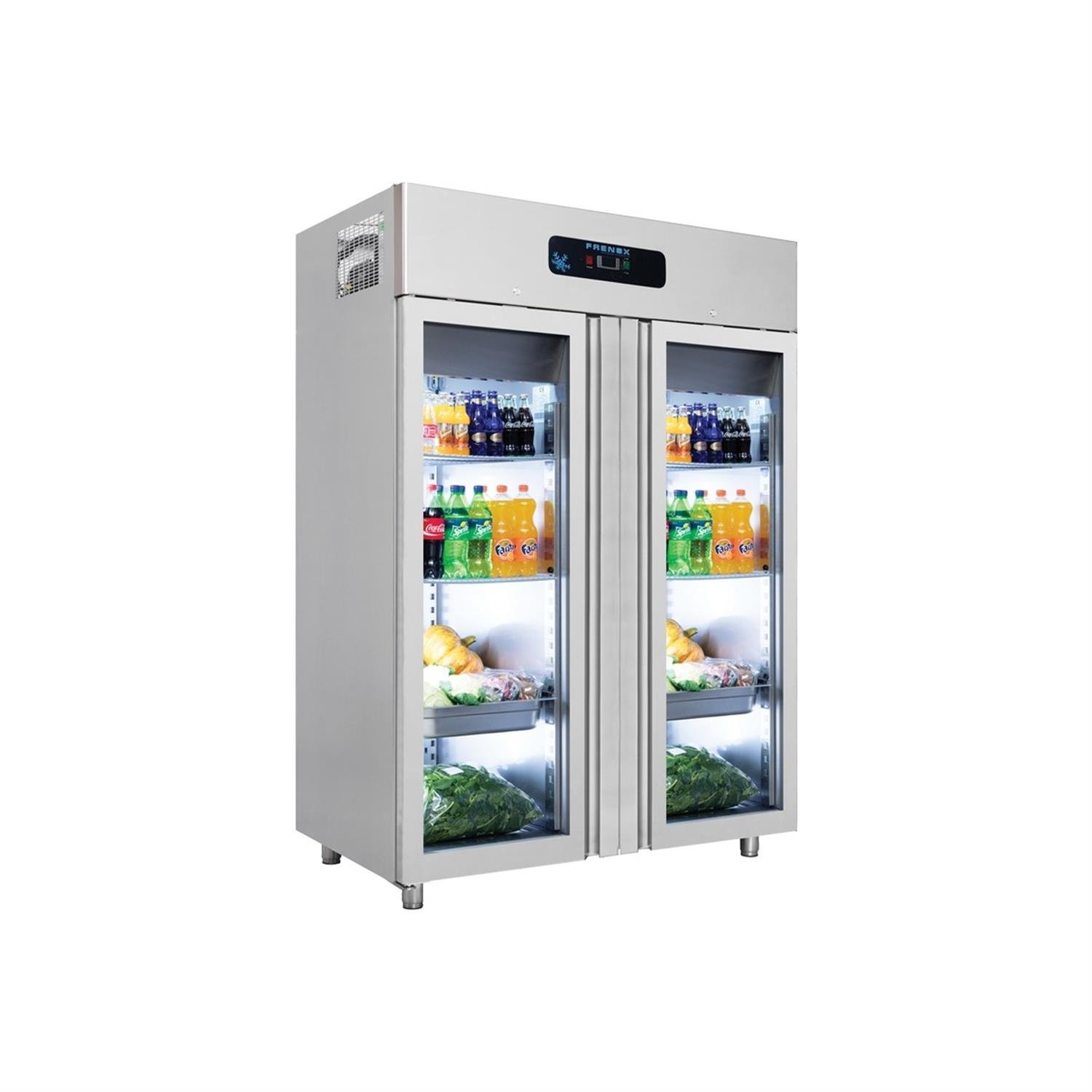 Snack Dıkey Buzdolapları 2 Kapılı