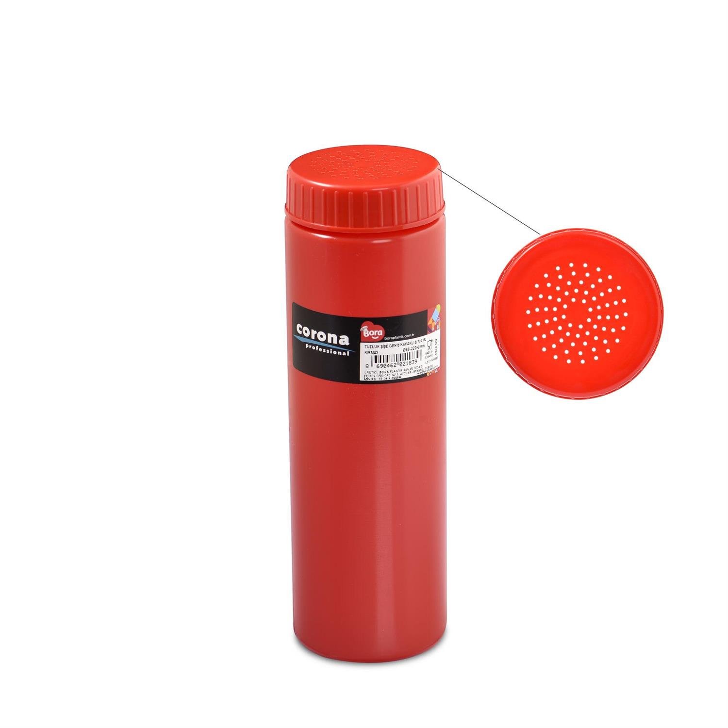 Tuzluk Şişe Geniş Kapaklı 700 ml Kırmızı BO2183