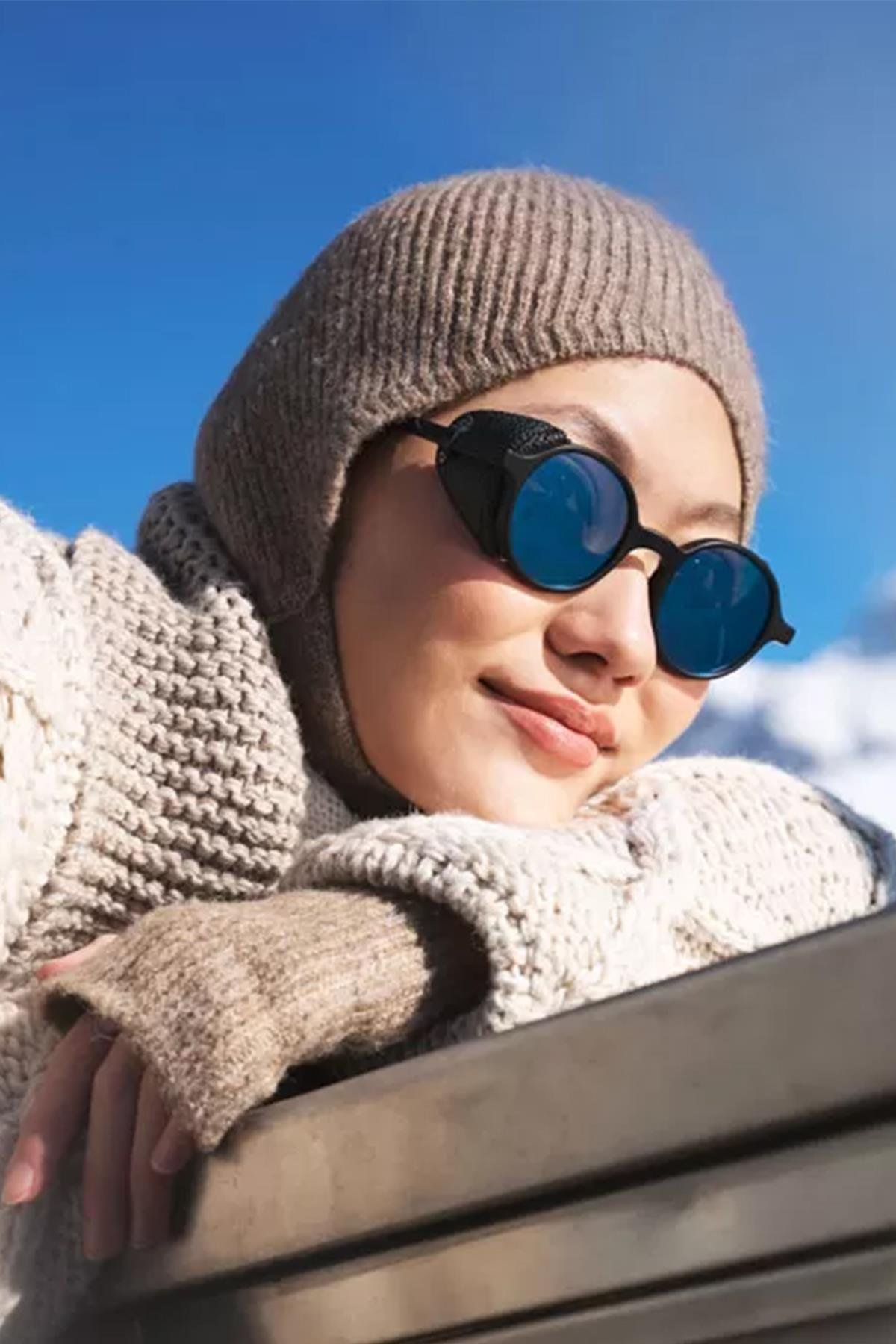 L.G.R. Reunion Flap 22Silver 46 Güneş Gözlüğü