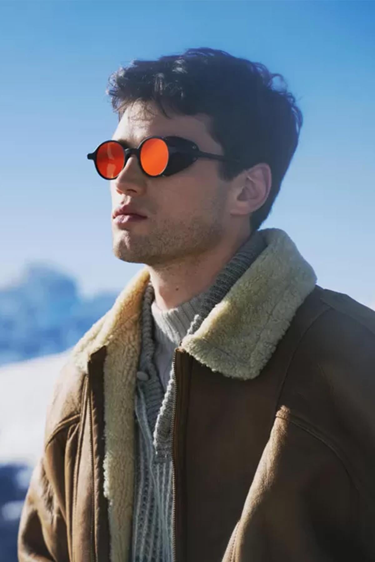 L.G.R. Reunion Flap 22Silver 46 Güneş Gözlüğü