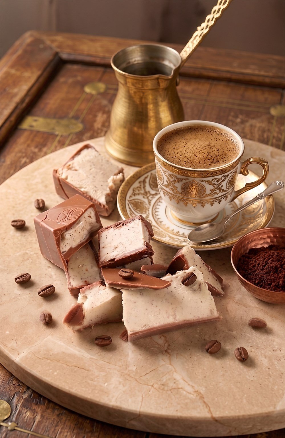 Kahveli Çikolata Bar 80 g