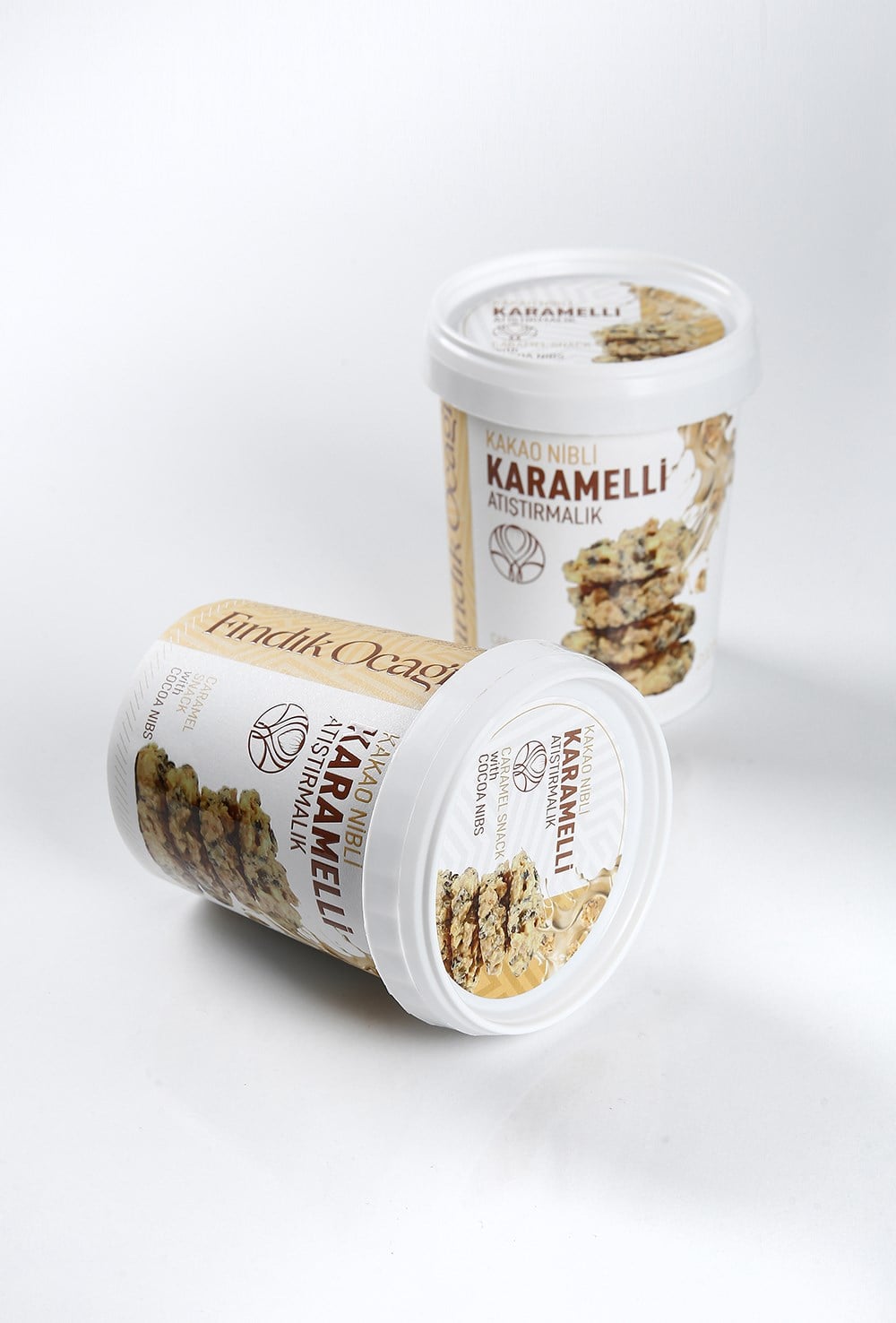 Kakao Nibli Fındıklı Karamelli Atıştırmalık 200 Gr