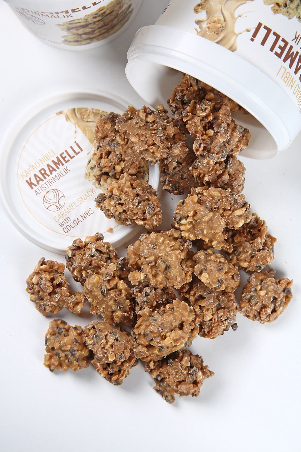 Kakao Nibli Fındıklı Karamelli Atıştırmalık 200 Gr