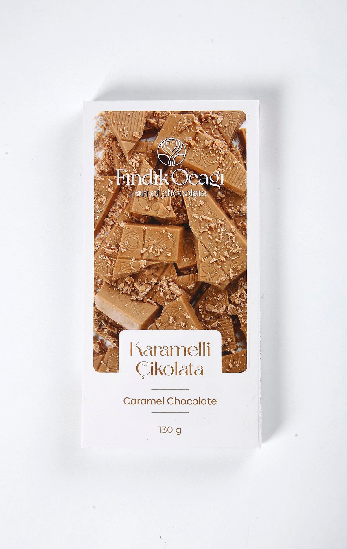 Karamelli Tablet Çikolata 130 g