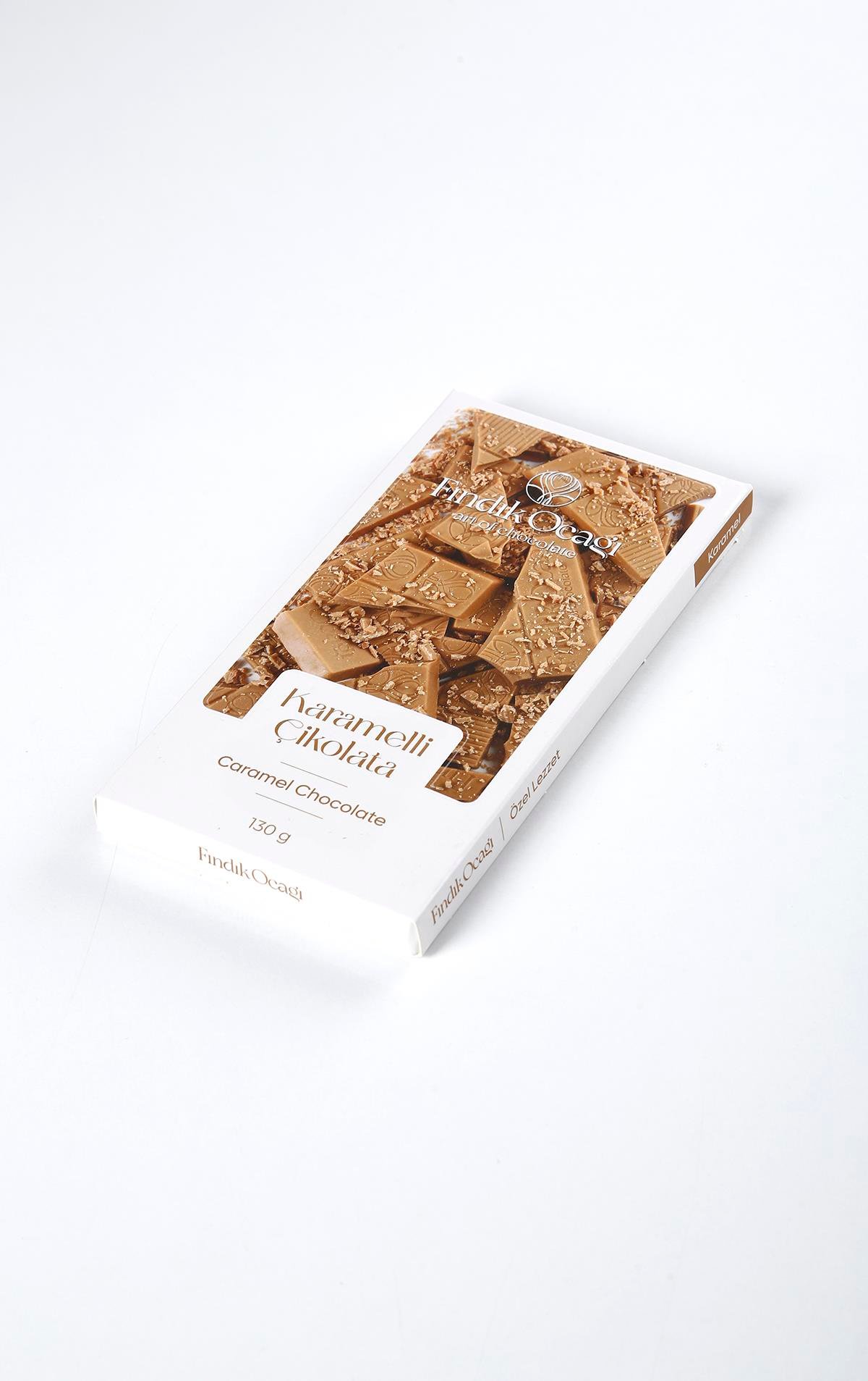 Karamelli Tablet Çikolata 130 g