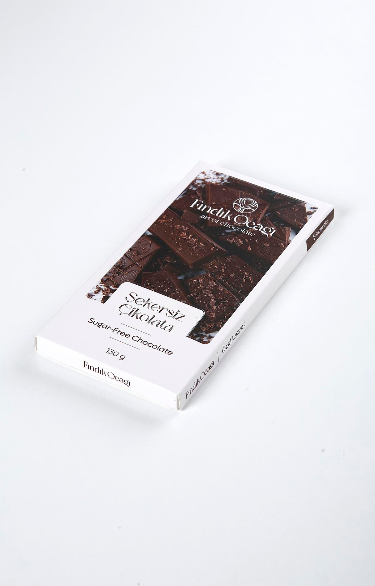 Şekersiz Tablet Çikolata 130 gr