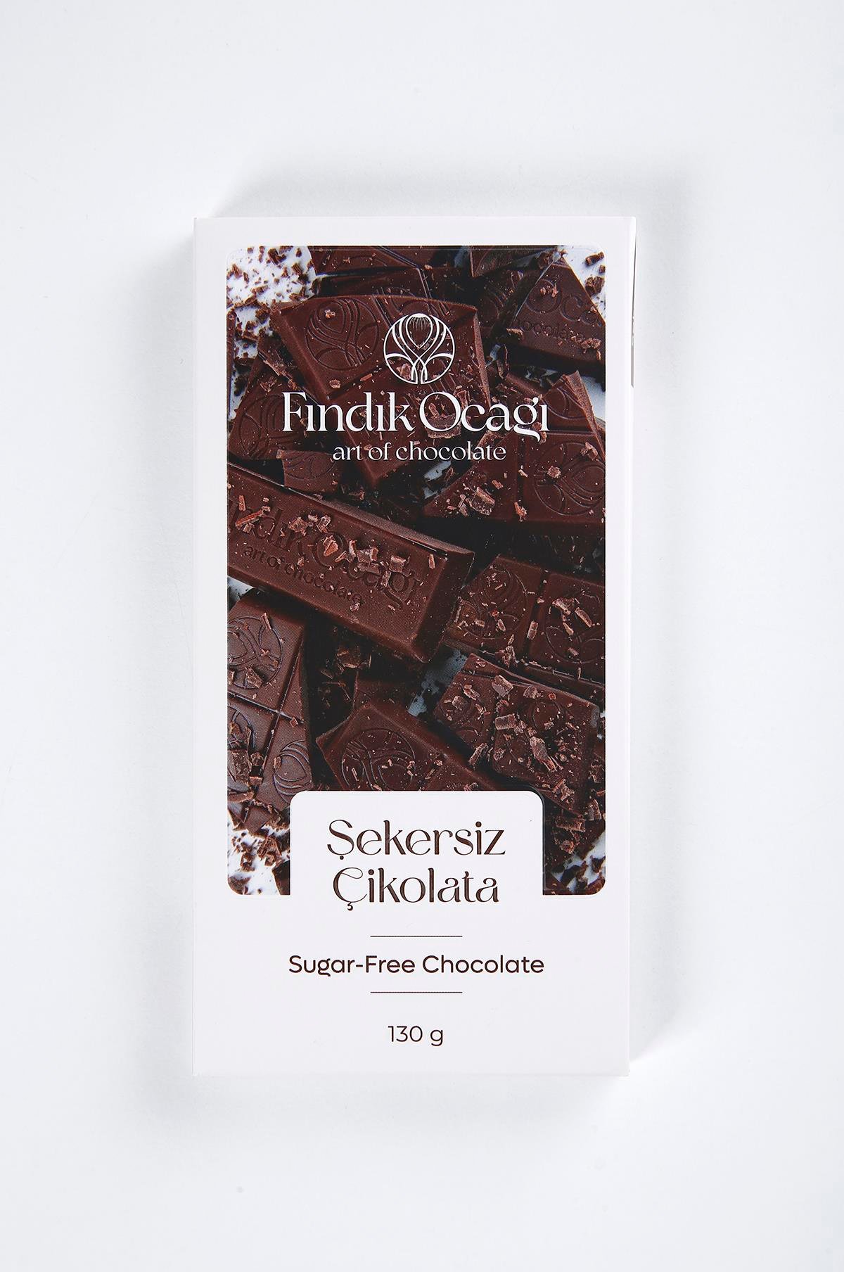 Şekersiz Tablet Çikolata 130 gr