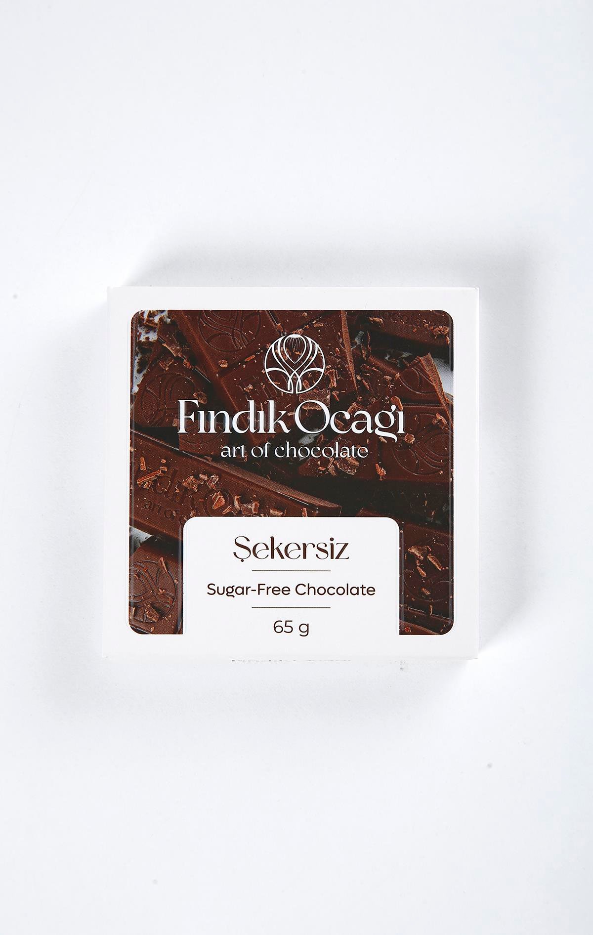 Şekersiz Tablet Çikolata 65 gr