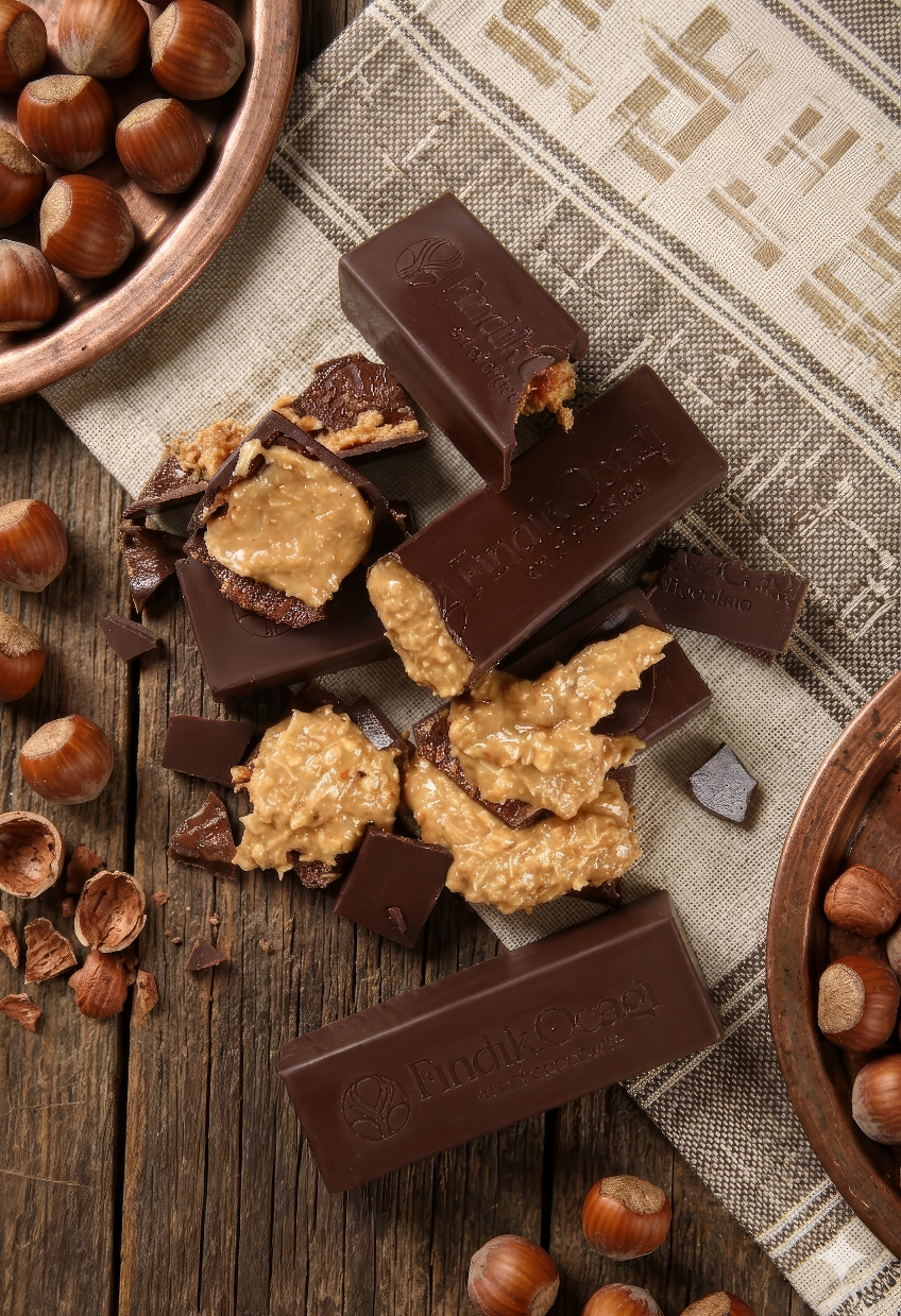 Şekersiz Trabzon Çikolata Bar 80 g