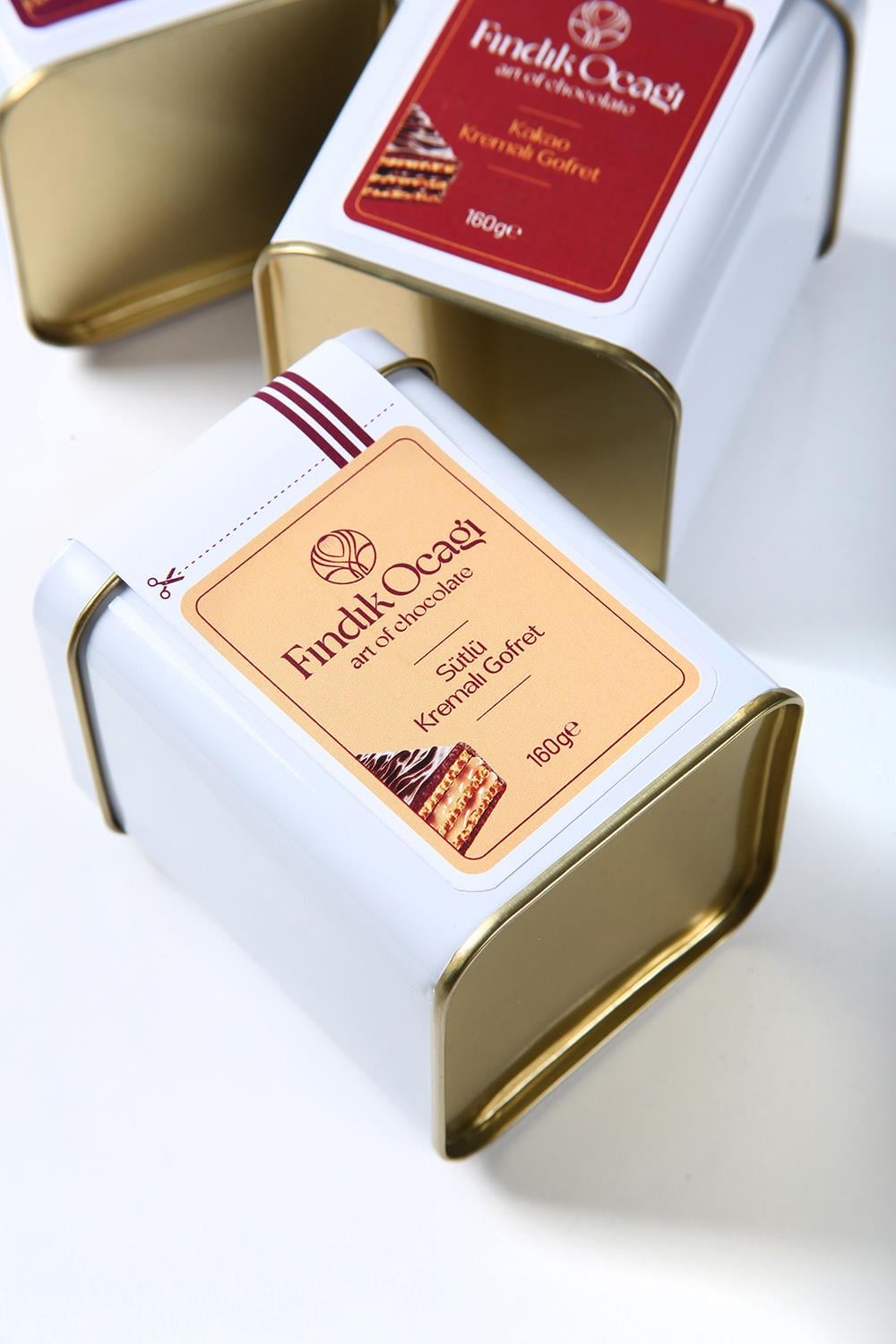 Sütlü Gofret Kutusu (Teneke) 160 g