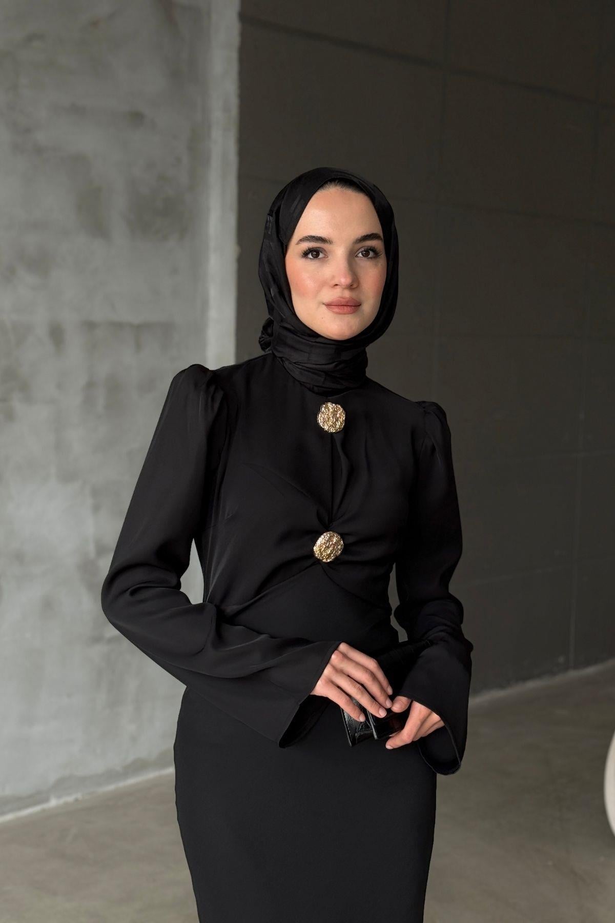 Adrina Elbise Siyah