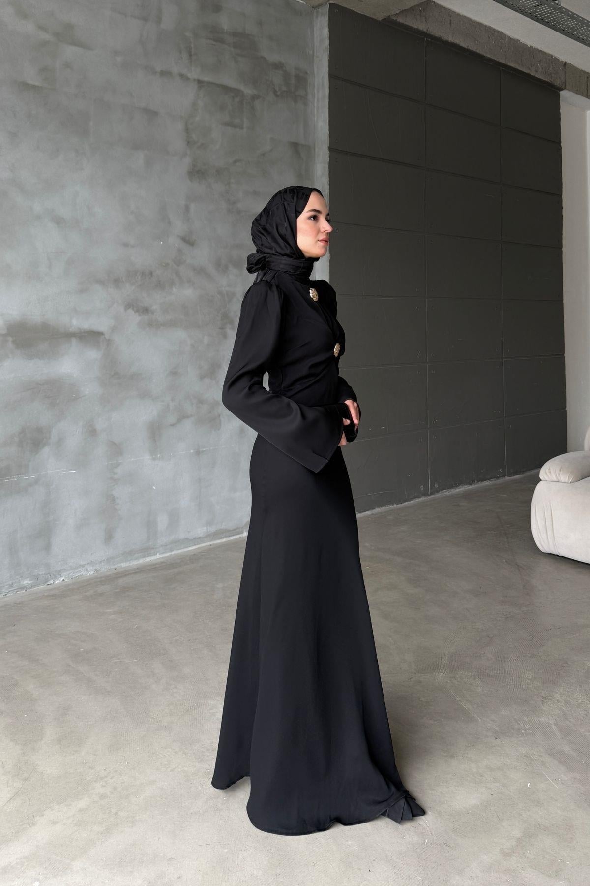 Adrina Elbise Siyah