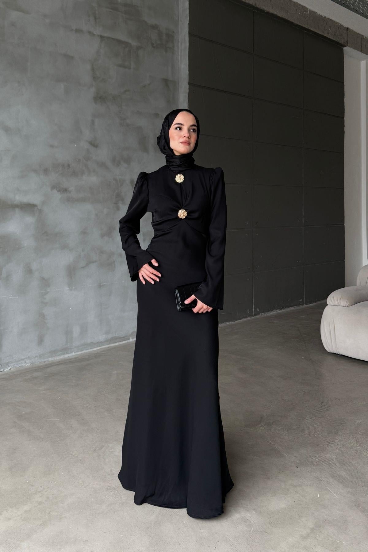 Adrina Elbise Siyah