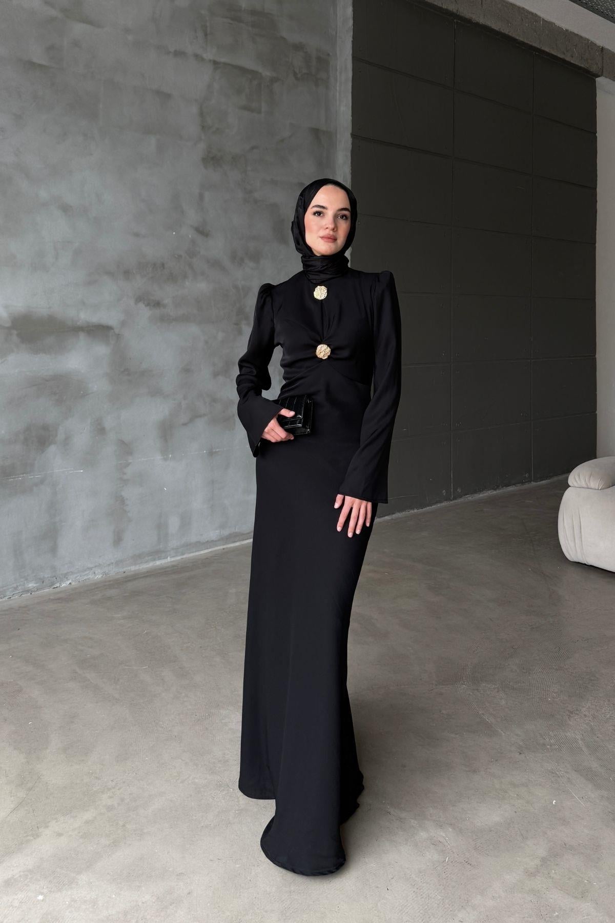 Adrina Elbise Siyah