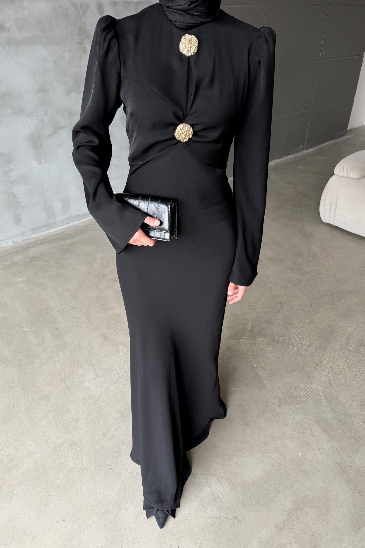 Adrina Elbise Siyah