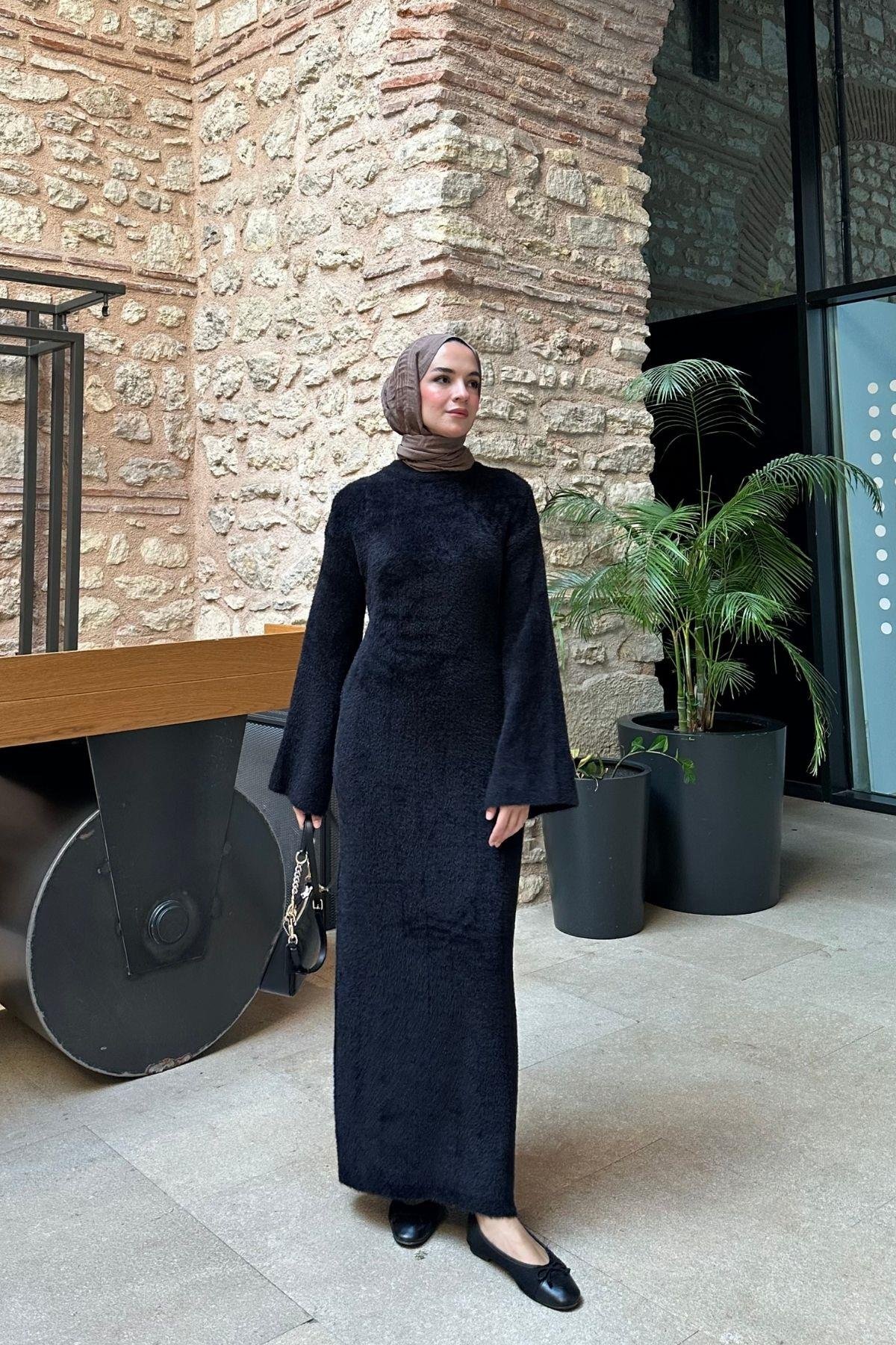 Alisa Elbise Siyah