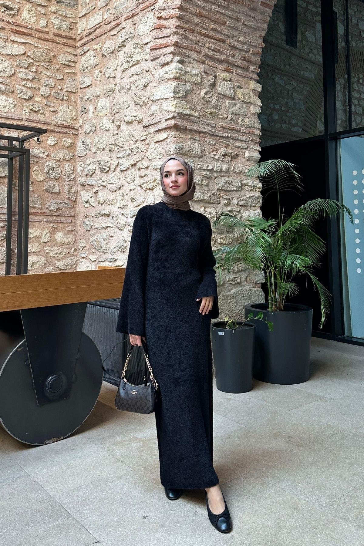 Alisa Elbise Siyah