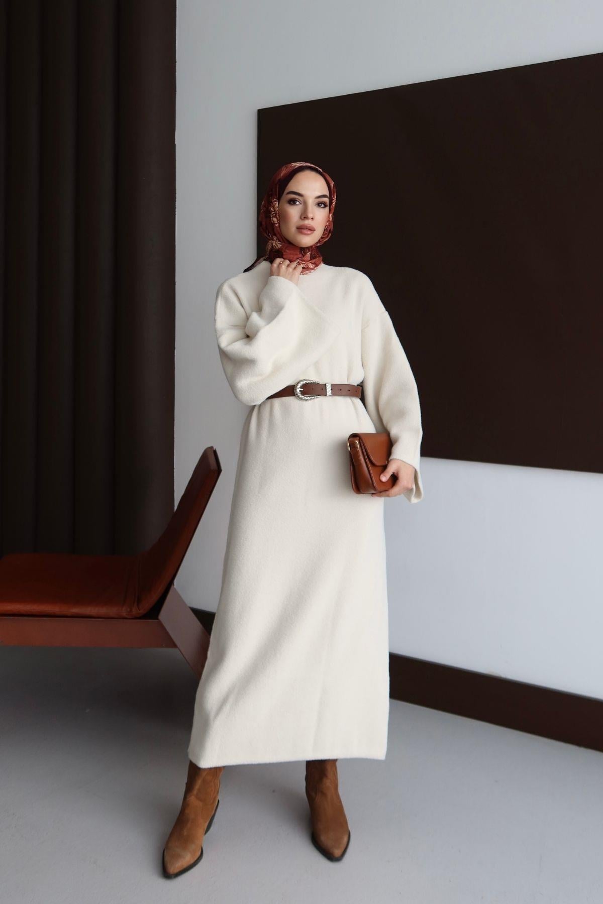 Alisa Elbise Taş Rengi