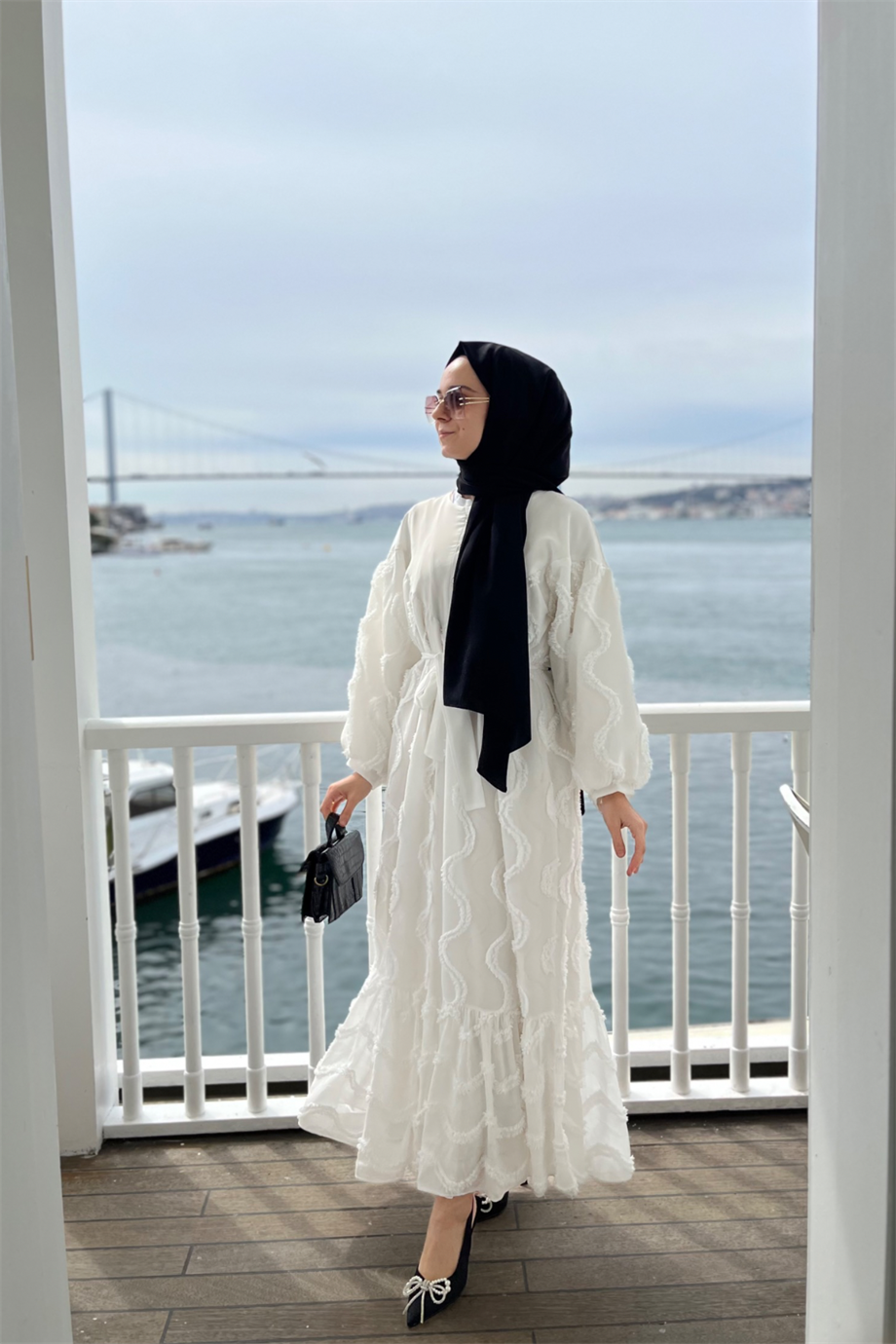 Alya Elbise Beyaz