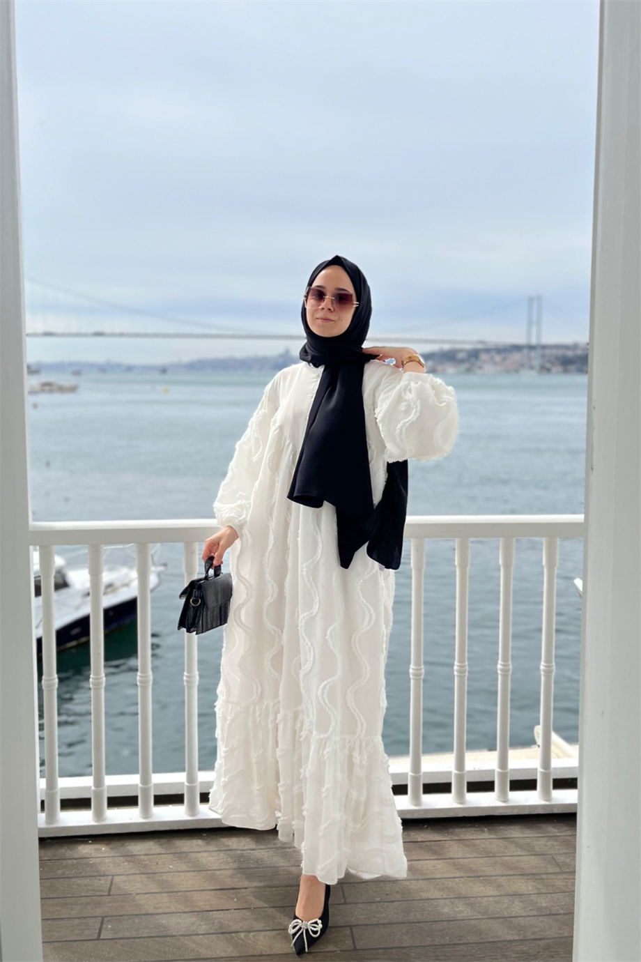 Alya Elbise Beyaz