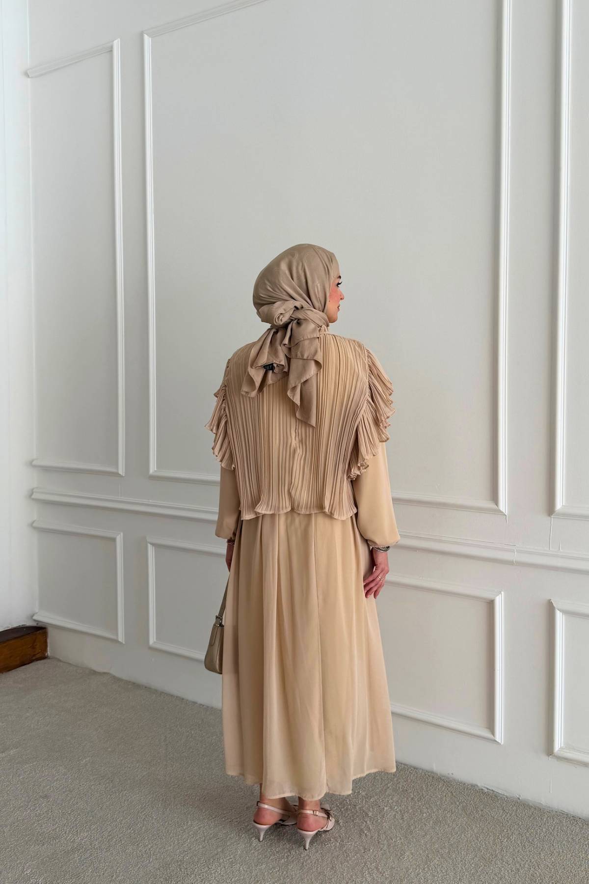 Asos Takım Bej