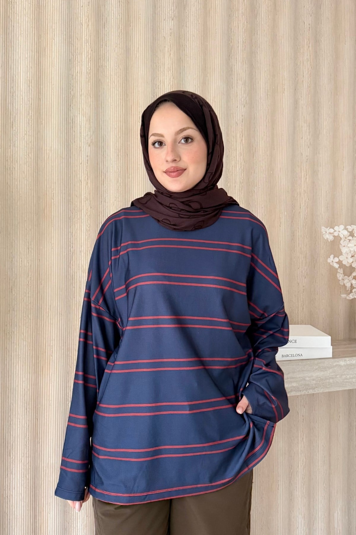 Basic Sweatshirt Lacivert