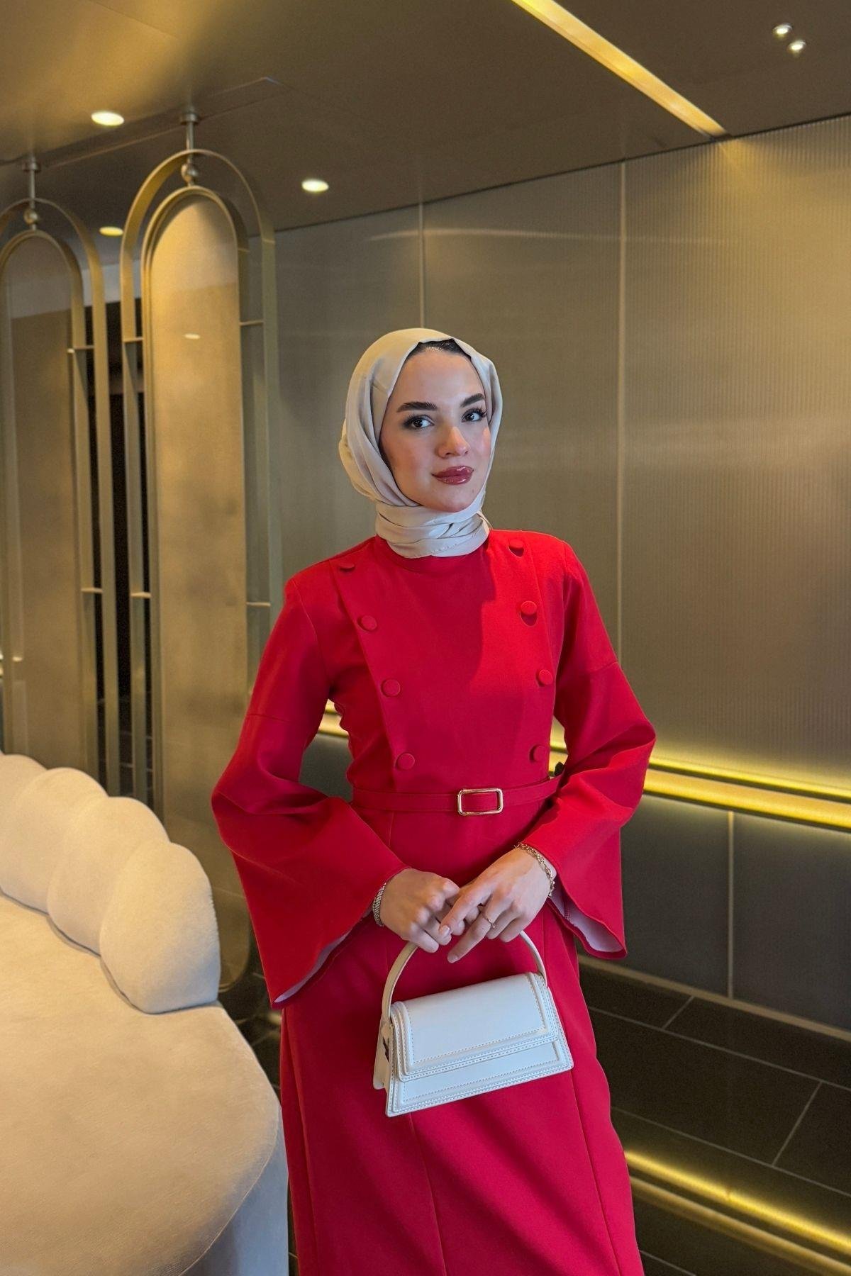 Bella Elbise Kırmızı