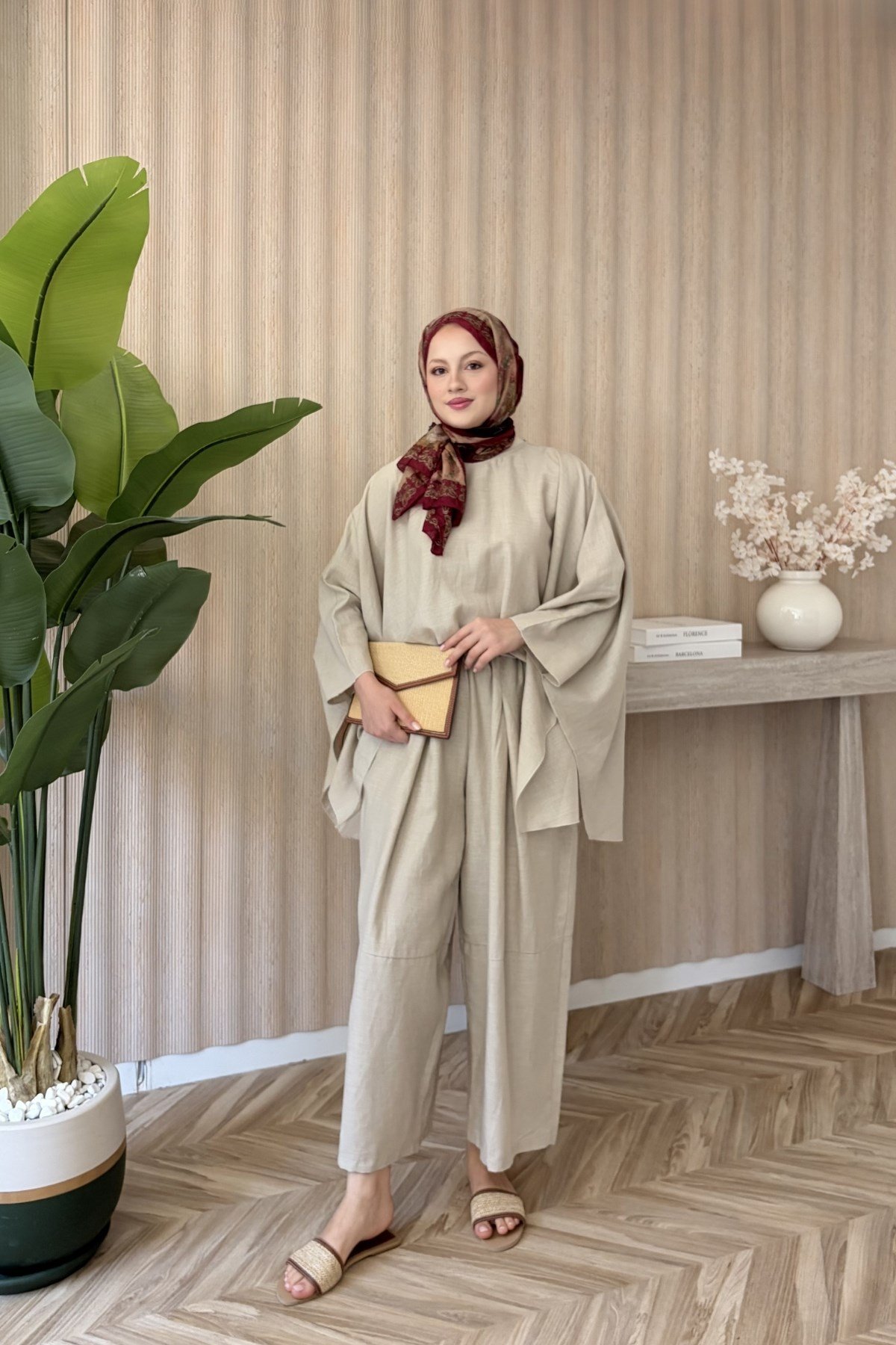 Carla Yarasa Kol Takım Taş Rengi